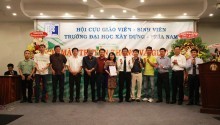 Trường Đại học Xây dựng gặp mặt cựu sinh viên tại TP. Hồ Chí Minh và các tỉnh phía Nam