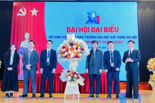 MẠNG LƯỚI CỰU HỌC VIÊN, SINH VIÊN CHÚC MỪNG ĐẠI HỘI ĐẠI BIỂU HỘI SINH VIÊN VIỆT NAM TRƯỜNG ĐẠI HỌC XÂY DỰNG HÀ NỘI LẦN THỨ XXI, NHIỆM KỲ 2025 – 2028 🎉