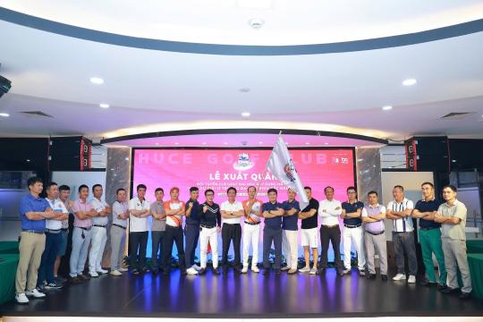 LỄ XUẤT QUÂN ĐỘI TUYỂN CÂU LẠC BỘ GOLF CỰU SINH VIÊN TRƯỜNG ĐẠI HỌC XÂY DỰNG HÀ NỘI