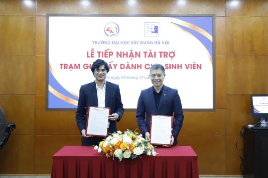 🎁 CHÍNH THỨC TIẾP NHẬN TRẠM GIẶT SẤY: MÓN QUÀ "TÌNH THÂN" TỪ CỰU SINH VIÊN K40! 💖