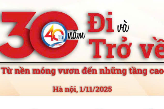 30 NĂM - ĐI VÀ TRỞ VỀ: TỪ NỀN MÓNG VƯƠN ĐẾN NHỮNG TẦNG CAO