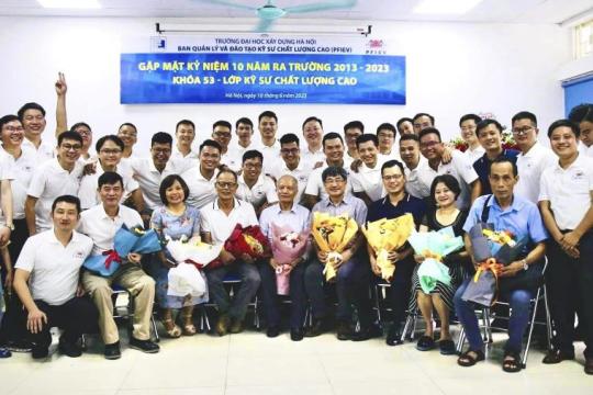 Gặp mặt kỷ niệm 10 năm ra trường Khóa 53 Kỹ sư chất lượng cao PFIEV