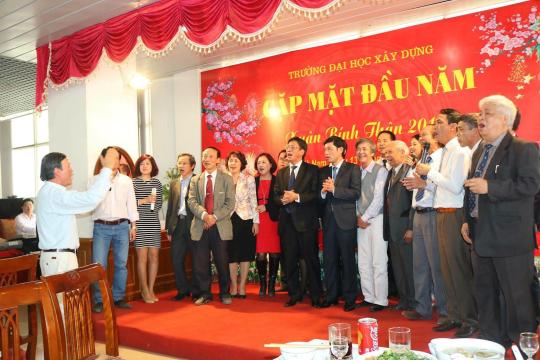 "Tết trồng cây" tại khuôn viên cơ sở Đào tạo thực nghiệm Trường Đại học Xây dựng - tỉnh Hà Nam