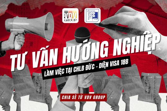 CƠ HỘI PHÁT TRIỂN NGHỀ NGHIỆP TẠI ĐỨC & CƠ HỘI NHẬN HỌC BỔNG 150 TRIỆU ĐỒNG